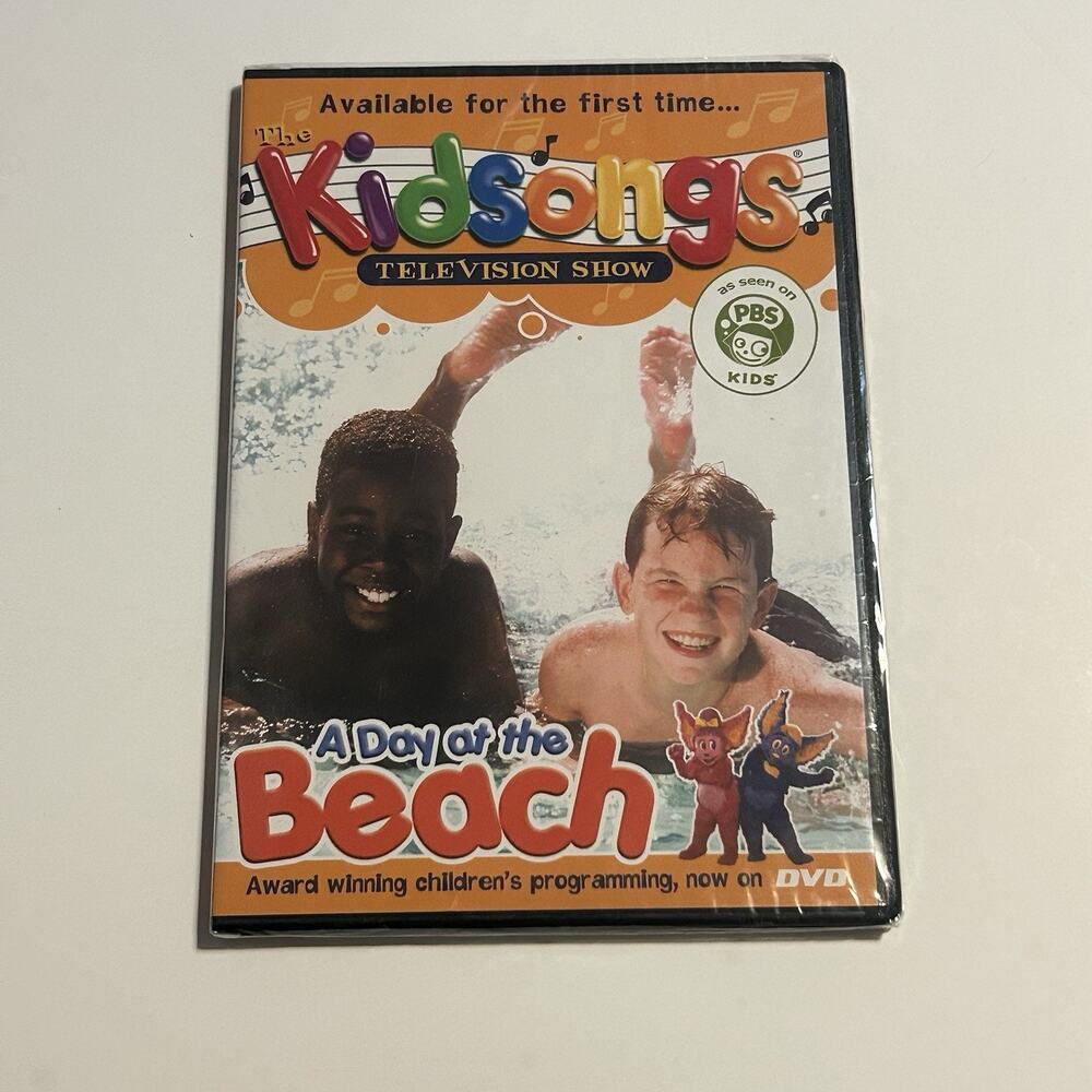 The Kidsongs TV Show A Day at the Beach DVD PBS Kids 2006